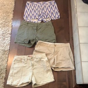 Bundle of womens 8/10 summer shorts